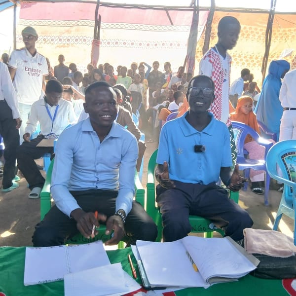 International youth sports tournament with multicultural teams